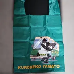 黒猫ヤマト エコバッグ ターコイズ