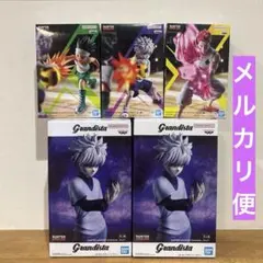 ハンターハンター　フィギュア　5体セット　ゴン　キルア　ヒソカ