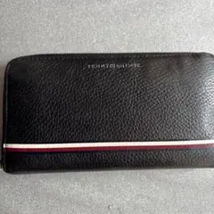 TOMMY HILFIGER ラウンドファスナー長財布 ブラックのサムネイル