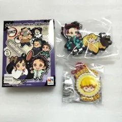 鬼滅の刃 ラバーマスコット バディコレ 竈門炭治郎 我妻善逸