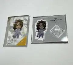 ツイステカフェ　レオナ　カード　アクスタ　2点セット