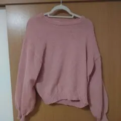 Helm ピンク ニットセーター