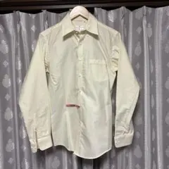 SUIT SELECT SKINNYTRIAD ストライプシャツ イエロー　M