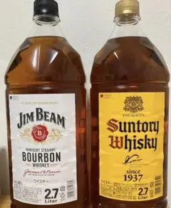 本日限定価格飲み比べセット⭐️特製〈角〉ウイスキー 5L Jim Beam 4L