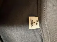 GU メンズ Tシャツ グレー Lサイズ