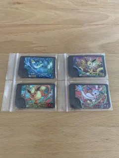 ポケモンフレンダ　ワンダー　ブイズ　4枚セット