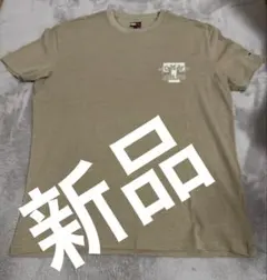 新品タグ付き　TOMMY JEANS ベージュ Tシャツ　Sサイズ