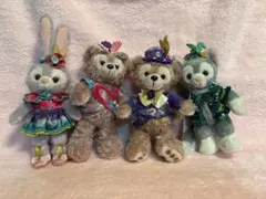 ダッフィーイースター　ぬいぐるみバッジ