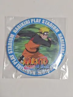 NARUTO 疾風伝 セガ限定 缶バッジ うずまきナルト シャイニーカラー