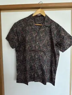 40ct525 takeokikuchi 限定 開襟シャツ 03 ペイズリー柄のサムネイル