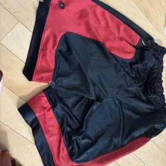Jordan バスケットボールパンツ 赤/黒 メッシュ