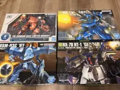 機動戦士ガンダム0080 ポケットの中の戦争 まとめ売り ガンプラ 4点セット 機動戦士ガンダム0080 ポケットの中の戦争 まとめ売り ガンプラ 4点