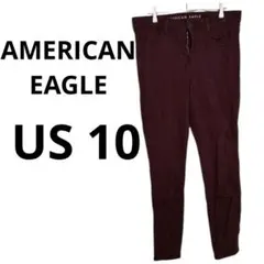 AMERICAN EAGLE 【US10】スキニーパンツ パープル 紫
