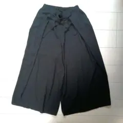 ガウチョパンツ　GU 　黒　Lサイズ