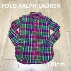 POLO RALPH LAUREN チェック柄シャツ 120cm