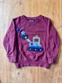 ★NEXT★ 刺繍 ショベルカー トレーナー 104のサムネイル
