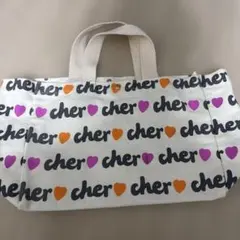 cher トートバッグ ホワイトレディースのサムネイル