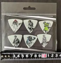 (新品)ギター ベース ピック 6枚セット トライアングル おにぎり型