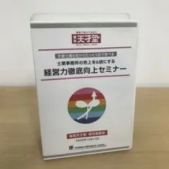 M0412A 経営力徹底向上セミナー CD BOX 6枚組
