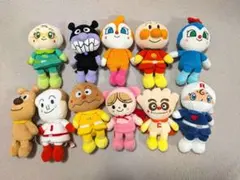 アンパンマン ぬいぐるみ 11体セット　プリちぃビーンズ