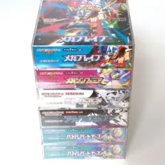 6BOX まとめ売り ポケモンカードゲーム 新品未開封 シュリンク付き