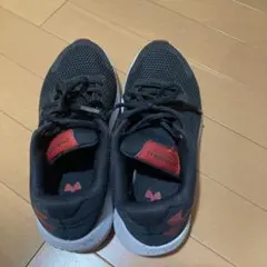 Under Armour スニーカー 黒/赤