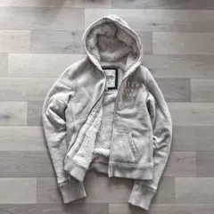 Abercrombie&Fitch フードボア　フルジップパーカー　y2k