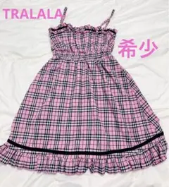 LIZ LISAのTRALALA ピンク チェック　ワンピース　y2k ロリー姫のサムネイル