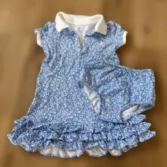 ラルフローレン　花柄ポロシャツワンピース 90cm