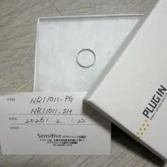 シンプル シルバー リング 指輪