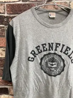 チャンピオン ランタグ Tシャツ ツートンカラー