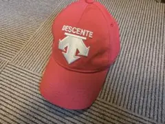 DESCENTE ゴルフ キャップ レッド