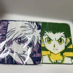 ハンター×ハンター ゴン　キルア　ミニタオル　ハンカチ