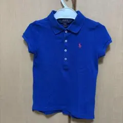 POLO RALPH LAUREN ブルー ポロシャツ 115