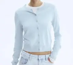 【未使用品】H&M ファインニットカーディガン　S