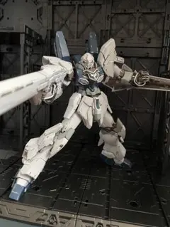 HGUC 1/144 Ξガンダム クスィーガンダム 完成品 ウェザリング仕上げ