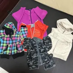 アウター　100 冬キャンプ　外遊び　セット売り