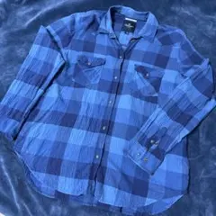 アメリカンイーグル　ボーイフレンドフィットチェックシャツ