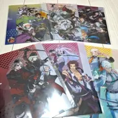 【セブン特典】刀剣乱舞 クリアファイル 三条 一文字 長船 正宗 鵜飼