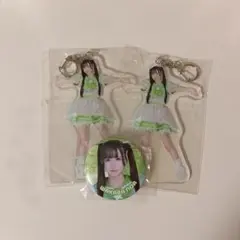 iLife！若葉のあキャラクター キーホルダー＆缶バッジセット - メルカリ