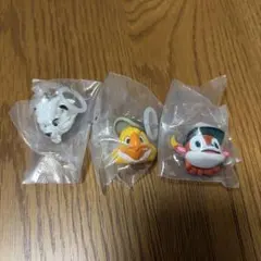 プロ野球マスコット　ハリーホーク バファローブル レオ めじるしアクセサリー