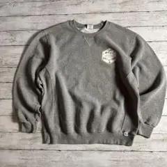 RUSSELL ATHLETIC 裏起毛 スウェット L ロゴプリントメンズ古着
