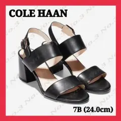 【未使用 箱付き】COLE HAAN アバニシティ サンダル 黒 24.0 7Bのサムネイル