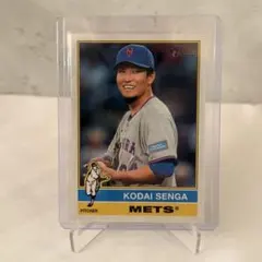 topps KODAI SENGA 千賀滉大 METS ショートプリント