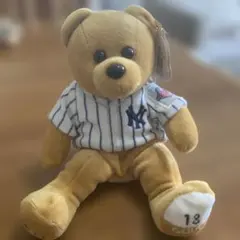 MLB Team Beans New York Yankees テディベアのサムネイル