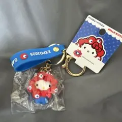 関西万博会場限定 ハローキティ なりきりサンリオ立体マスコットストラップ