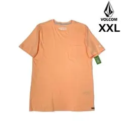 ボルコム 半袖 Tシャツ スケート サーフ(XXL)オレンジ 250617のサムネイル