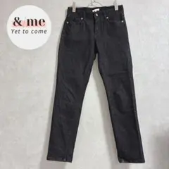 美品　アースミュージック&エコロジー　スキニーデニム　ブラックデニム　ストレッチのサムネイル
