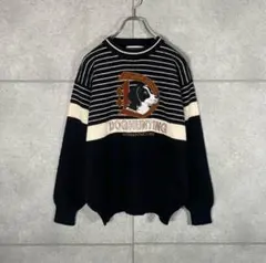 DOGHUNTING 犬 ニットセーター 古着