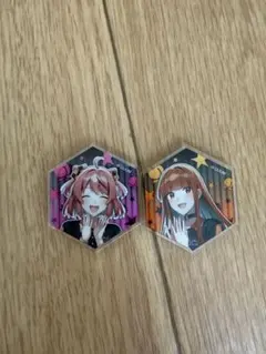 カラフルピーチ　えと　のあ　アクリルマグネット